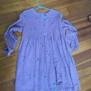 Olive Babydoll Dress